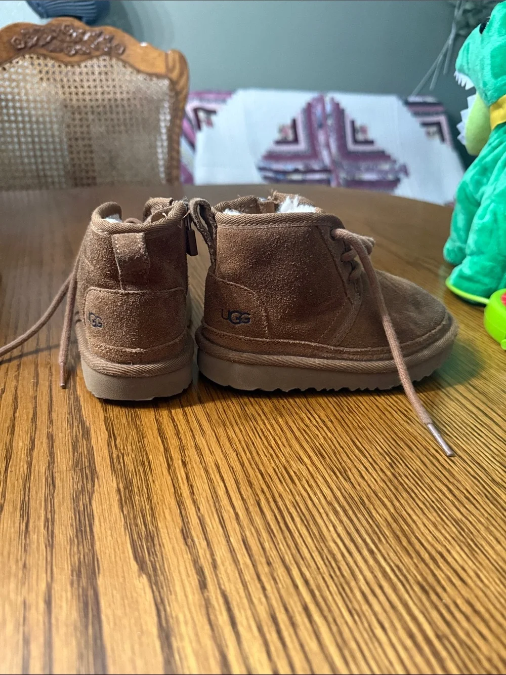 Ugg Kids Neumel ll Brown Suede Boot